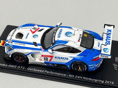 1:43 Spark SG526 Mercedes-AMG GT3 GetSpeed Performance Nurburgring 24H 6th 2019 #18