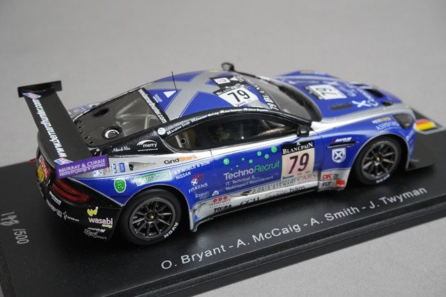 1:43 SPARK SB022 Aston Martin DBRS9 SPA 24h 2011 #79 model car
