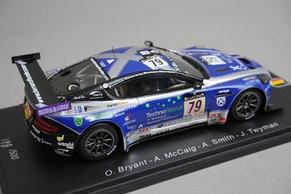 1:43 SPARK SB022 Aston Martin DBRS9 SPA 24h 2011 #79 model car