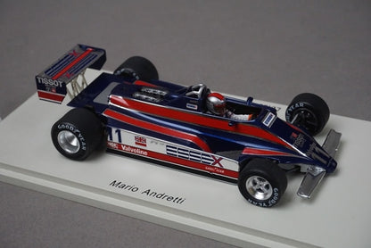 1:43 Spark S4285 Lotus 81 Monaco GP 1980 #11 M. Andretti model car