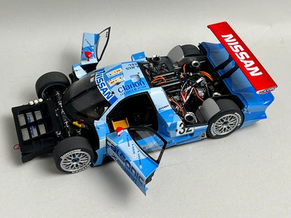 1:18 AUTOart 89876 Nissan R390 GT1 1998 Le Mans 24 Hours 3rd Overall  #32  Kazuyoshi Hoshino/Aguri Suzuki/Masahiko Kageyama