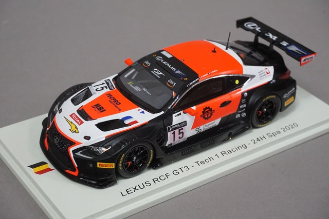 1:43 SPARK SB402 Lexus RC F GT3 Tech 1 Racing SPA 24h 2020 #15