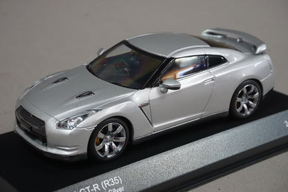 1:43 KYOSHO K03741MS Nissan GT-R (R35) 2007 Ultimate Metal Silver