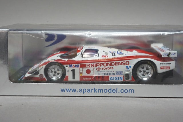 1:43 SPARK S1378 Toyota 94CV 2nd place Le Mans 1994 #1 model car