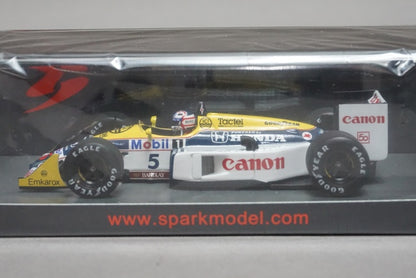 1:43 SPARK S7482 Williams FW11B French GP Win N.Mansell 1987 #5