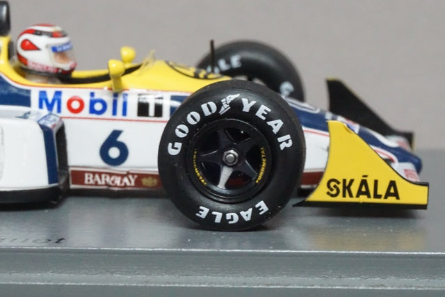 1:43 SPARK S7483 Williams FW11B Hungarian GP Win N.Pique 1987 #6