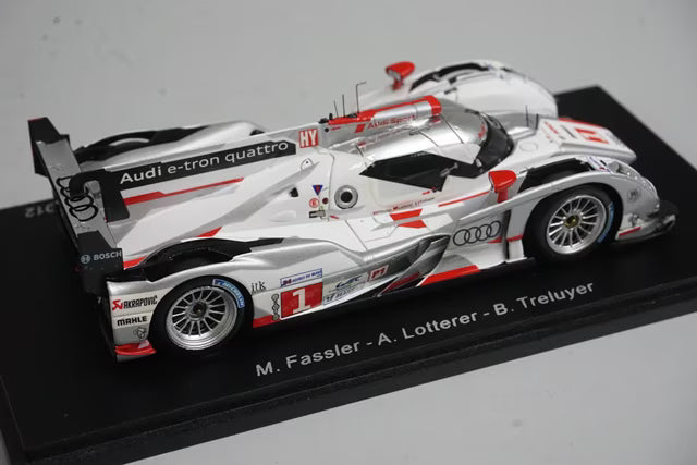 1:43 SPARK 43LM12 Audi R18 E-tron quattro Audi Sport Team Joest Le Mans Winner 2012 #1
