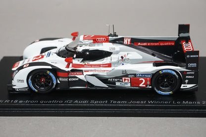 1:43 SPARK 43LM14 Audi R18 e-tron quattro Audi Sport Team Joest Le Mans Winner 2014 #2