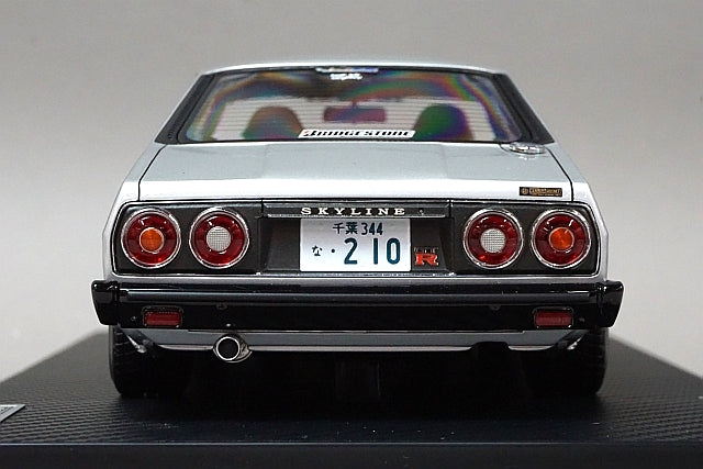 1:18 ignition model IG2162 TOPSECRET Skyline Japan R C210 Silver model car