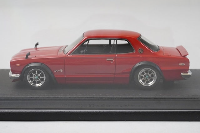 1:43 ignition model IG0222 Nissan Skyline 2000 GT-R KPGC10 Red