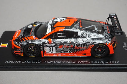 1:43 SPARK SB407 Audi R8 LMS GT3 Audi Sport Team WRT SPA 24h 2020 #31