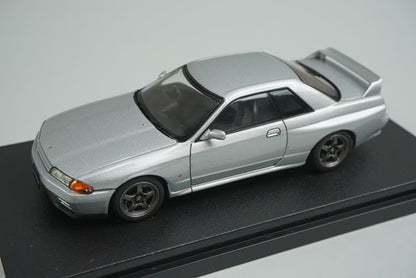 1:43 HPI 8159 Nissan Skyline GT-R (R32) Jet Silver Metallic