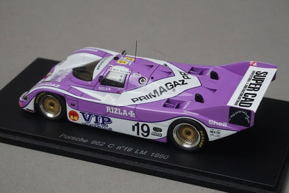 1:43 SPARK KBS017 Porsche 962C LM Le Mans 1990 #19 model car