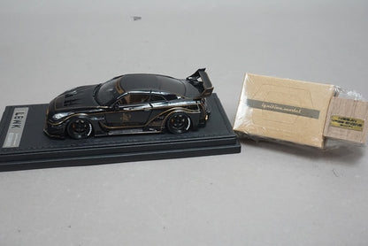 1:43 ignition model IG2548 LB Silhouette Works GT Nissan 35GT-RR JSP black VR38DETT engine included 60th Shizuoka Hobby Show Limited