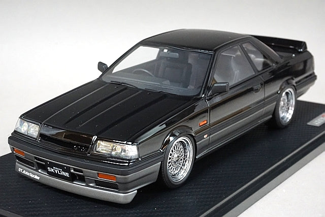 1:18 ignition model IG0996 Nissan Skyline GTS-R (R31) Black / Gun Metallic