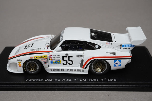 1:43 SPARK S1929 Porsche 935 K3 4th Le Mans 1981 #55 1st Gr.5