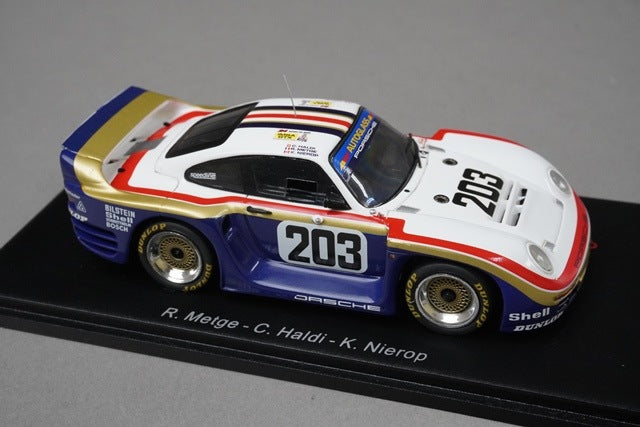1:43 Spark S0961 Porsche 961 Le Mans 1987 #203 model car