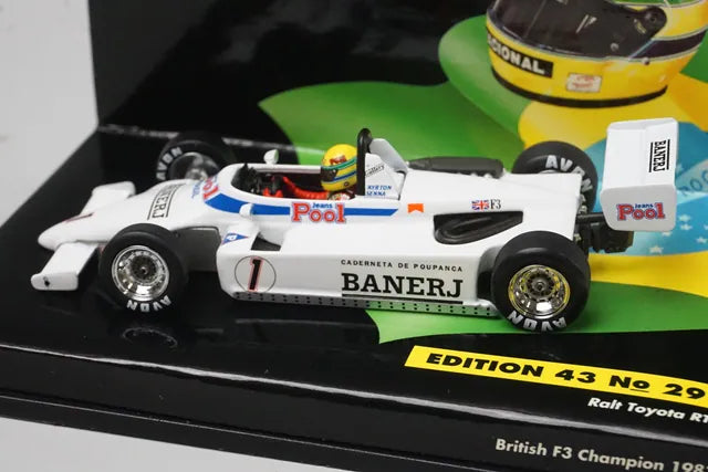1:43 MINICHAMPS 540834311 Ralt Toyota RT3 A.Senna British F3 Winner 1983 #1 ASC No.29