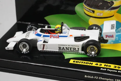 1:43 MINICHAMPS 540834311 Ralt Toyota RT3 A.Senna British F3 Winner 1983 #1 ASC No.29