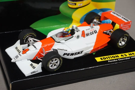 1:43 MINICHAMPS Penske Chevrolet A.Senna 1993 #4 ASC No.4