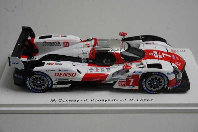 1:43 SPARK 43LM21 GR010 Hybrid Toyota Gazoo Racing Le Mans 24h Winner 2021 #7