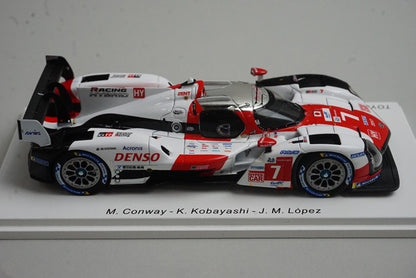 1:43 SPARK 43LM21 GR010 Hybrid Toyota Gazoo Racing Le Mans 24h Winner 2021 #7