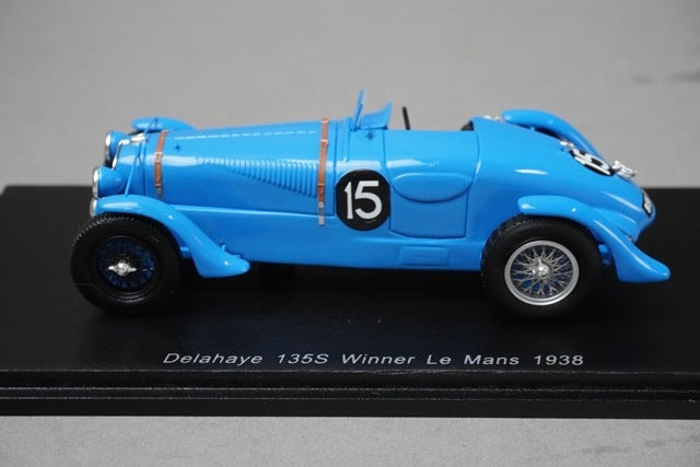1:43 SPARK 43LM38 Delahaye 135S LM 1938 Winner #15 model car