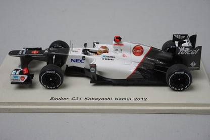1:43 SPARK SS04 Suzuka Circuit Custom Sauber C31 Ferrari 2012 #14 model car