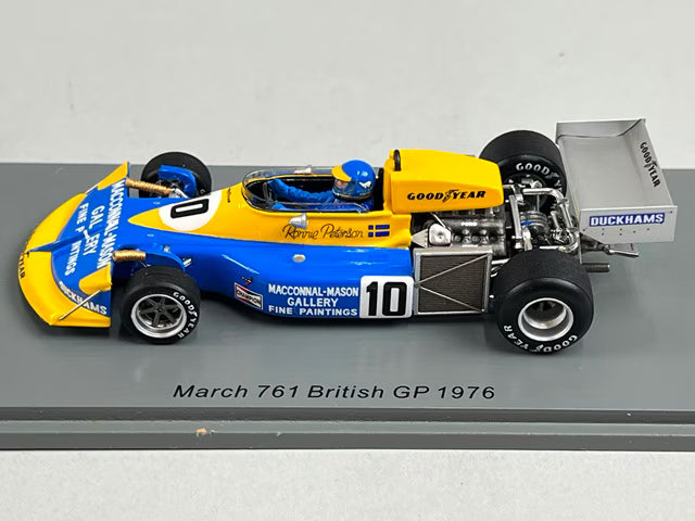 1:43 SPARK S7270 March 761 British GP R.Peterson 1976 #10