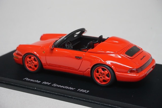 1:43 SPARK S2042 Porsche 964 Speedster 1993 Red