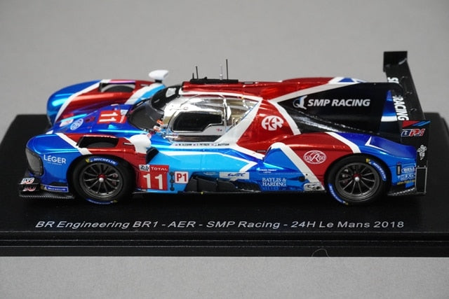 1:43 SPARK S7008 BR Engineering BR1-AER-SMP Racing LM 24h 2018 #11 model car