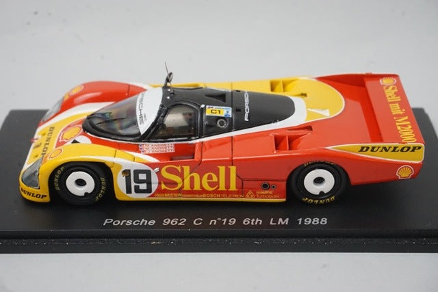 1:43 SPARK S0903 Porsche 962 C Le Mans LM 1988 6th #19