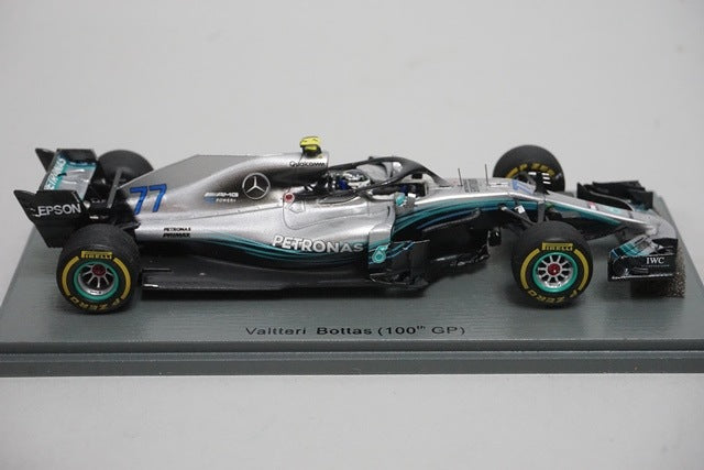 1:43 SPARK S6053 Mercedes AMG Petronas W09 EQ China GP 2018 #77 V.Bottas