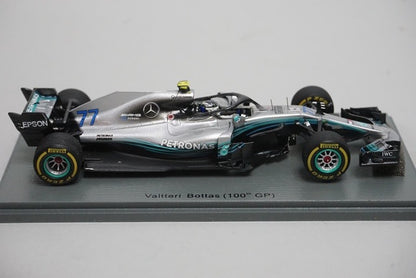 1:43 SPARK S6053 Mercedes AMG Petronas W09 EQ China GP 2018 #77 V.Bottas