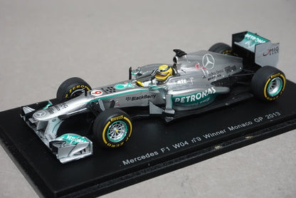 1:43 SPARK S3067 Mercedes F1 W04 Monaco GP Winner Nico Rosberg 2013 #9