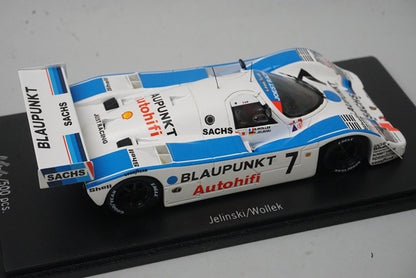 1:43 SPARK CA-WOL-10 Porsche 962 Sportwagen WM-1.Platz Dijon 1989 B.Wollek IN MEMORY OF Bob Wollek