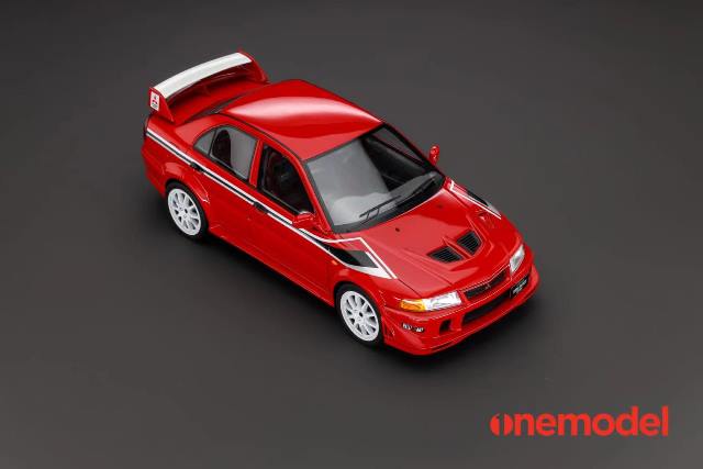 [ Pre-order ] OM23B-001-M onemodel 1:18 scale Mitsubishi Lancer Evolution VI Tommi Makinen Edition Red