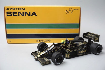 1:18 MINICHAMPS 540861812 Lotus Renault 98T 1986 #12 A.Senna Racing Car Collection