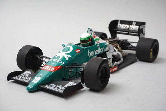 1:18 MINICHAMPS 181860019 Benetton BMW B186 1986 T.Fabi #19