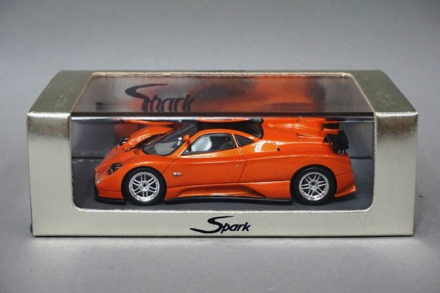 1:43 SPARK S0196 Pagani Zonda Metallic Orange model car