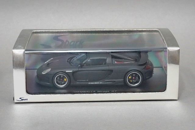 1:43 SPARK S0721 Gemballa Mirage GT Matt Black