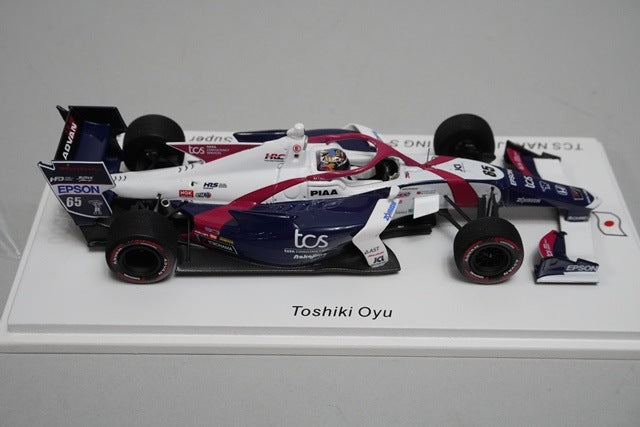1:43 SPARK SJ130 Dallara SF19 TCS NAKAJIMA RACING M-TEC HR-417E Super Formula 2022 #65 Fumiki Oyu