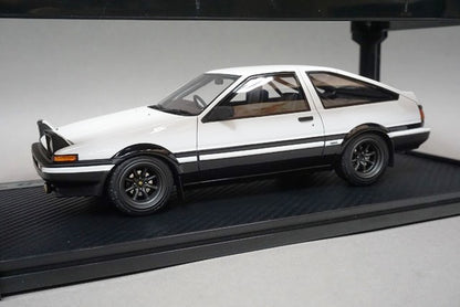 1:18 ignition model IG2871 Initial D Toyota Sprinter Trueno 3door GT Apex AE86 White Black