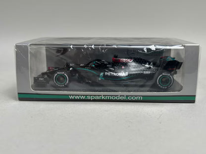 1:43 SPARK S6477 Mercedes AMG F1 W11 EQ Performance #44 Petronas F1 Team Winner Silverstone GP 2020 L.Hamilton