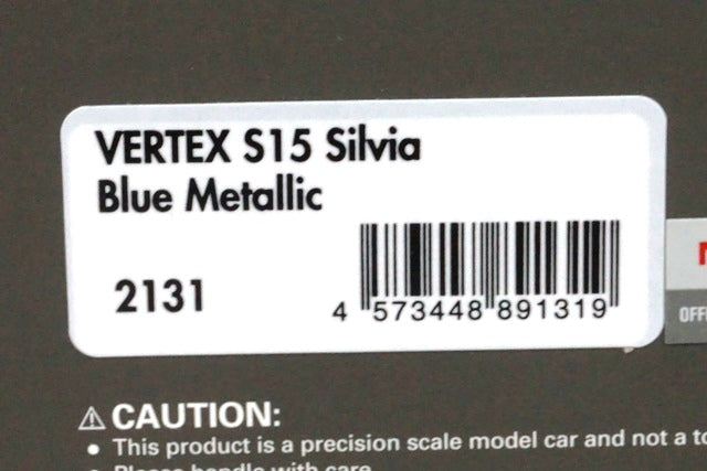 1:43 ignition model IG2131 VERTEX S15 Silvia Blue Metallic