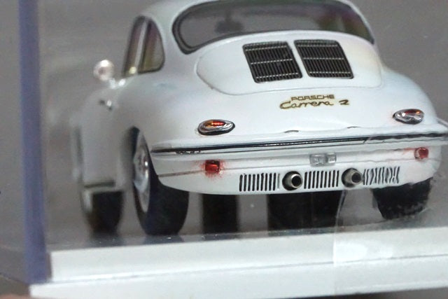 1:43 SPARK SKB43019 Porsche 356B Carrera 2 (2000GS) 1961 White