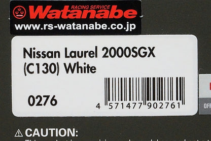 1:43 ignition model IG0276 Nissan Laurel 2000SGX (C130) White WEB Limited