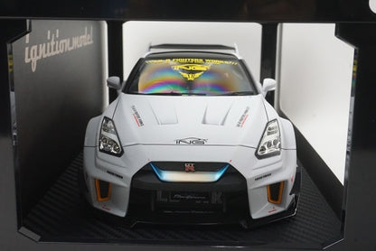 1:18 ignition model IG2357 Nissan LB-Silhouette WORKS GT Nissan 35GT-RR Matte Gray