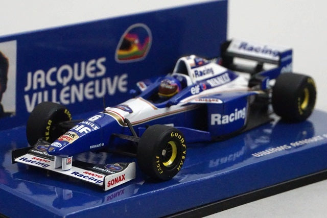 1:43 MINICHAMPS 430960006 Williams Renault FW18 1996 #6 J.Villeneuve