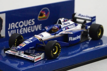 1:43 MINICHAMPS 430960006 Williams Renault FW18 1996 #6 J.Villeneuve